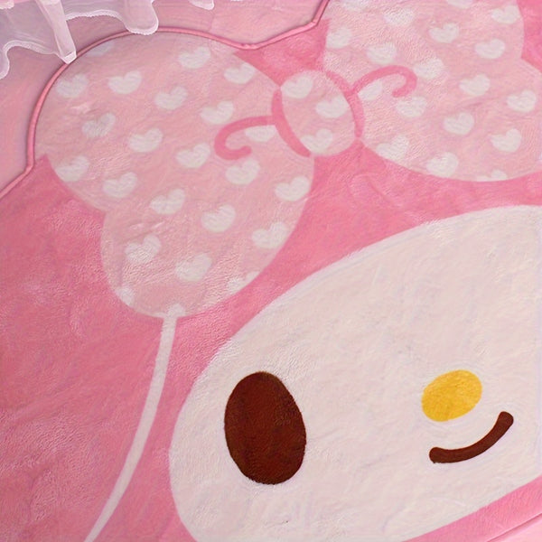 Sanrio My Melody Rug For Bedroom Carpet Living Room Plush Soft Cute Rugs Home Decoration