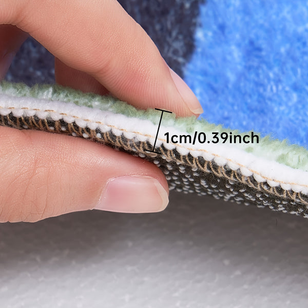-1 Soft, Non-Slip Area Mat with \